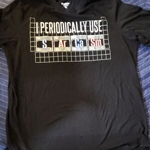 Target Black Graphic Tee - Periodic Sarcasm